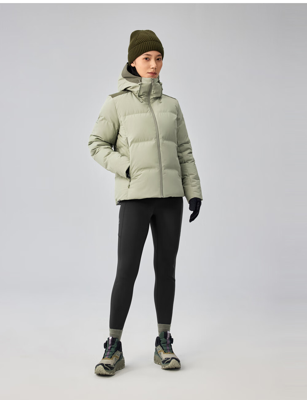 KAILAS Kailas Dagu Women's 700 Fill Power Goose Down Insulated Waterproof Windproof Outdoor Winter Hooded Down Jacket 9