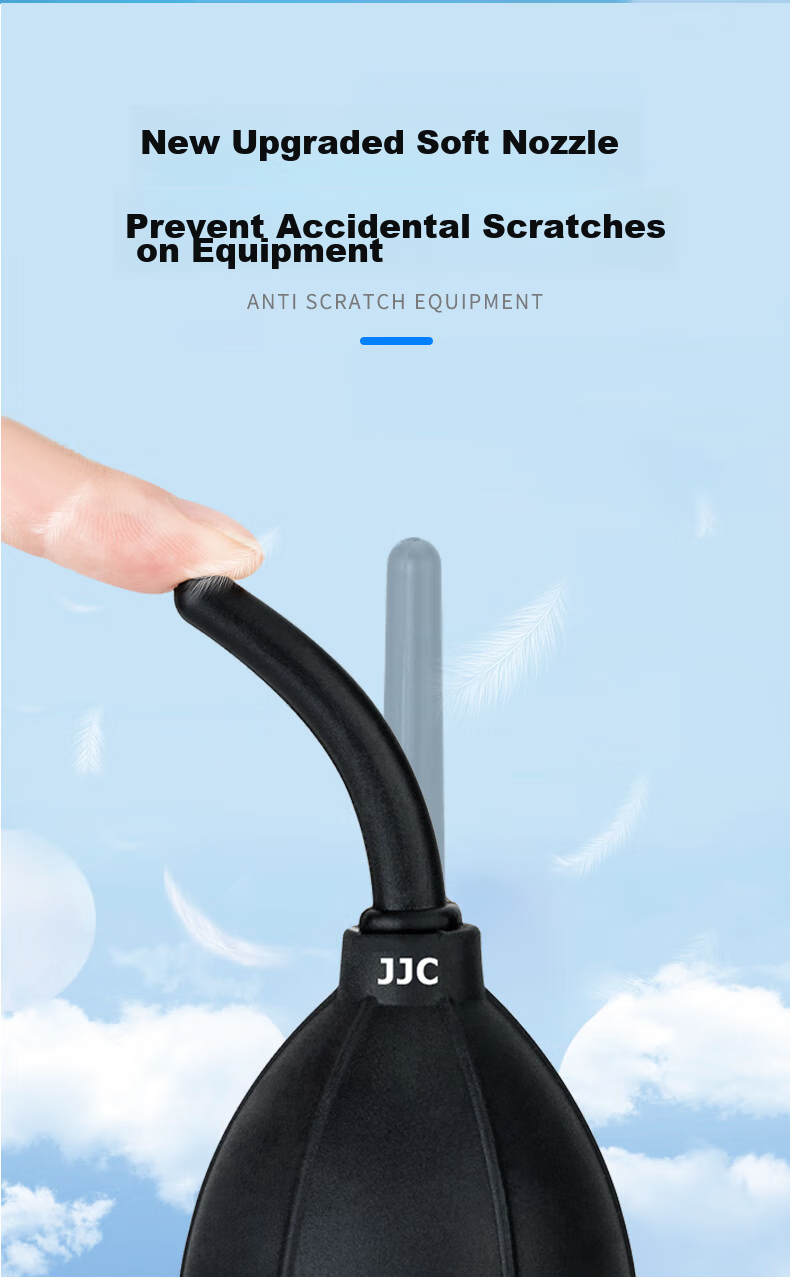 JJC Camera Cleaning Kit: Lens Cleaning, Air Blower, CMOS Sensor Cleaning Swab, Eyeglass Cloth, Lens Paper, Wet Wipes, Lens Pen, Cotton Swabs, Cleaning Solutio 2