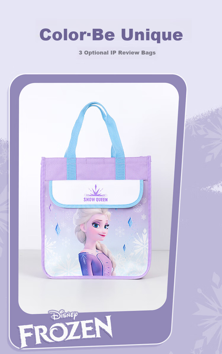 Disney Elementary School Tutoring Bag, Large Capacity Multifunctional Handheld Bookbag for Children's After-School Classes, Zootopia 4