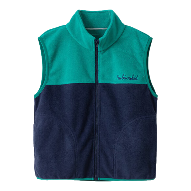 NUBIWU Children's Vest, Boys' Spring Fleece Waistcoat, Baby Boy Spring Sleeveless Jacket, Older Children's Outer Wear Fleece Vest