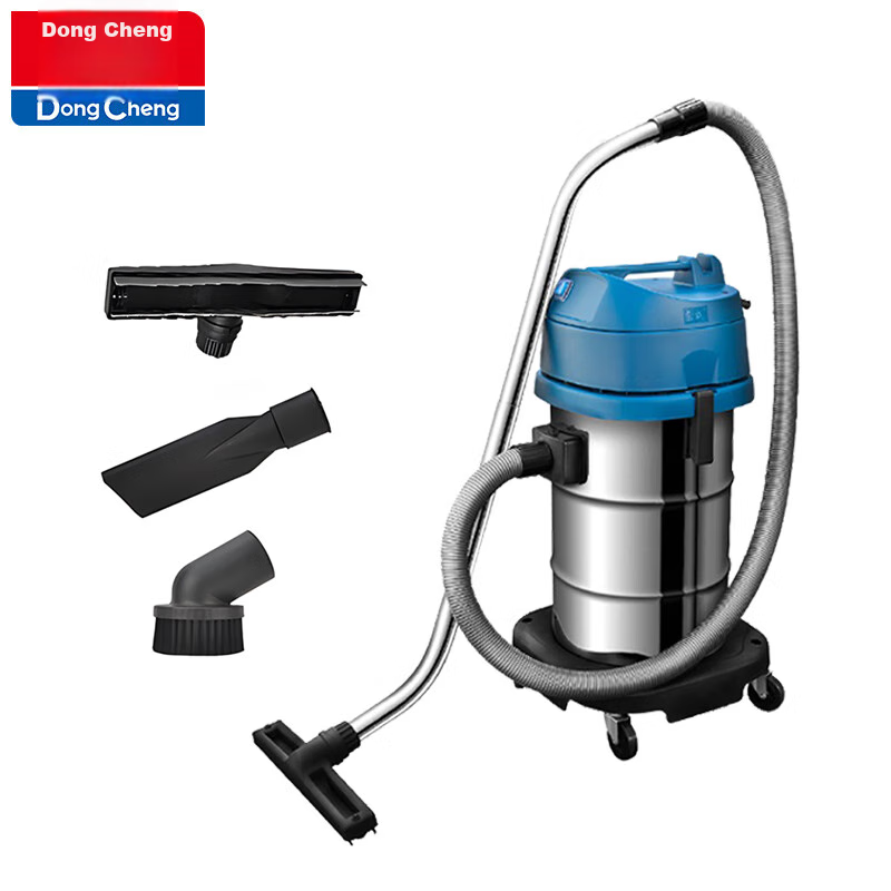 Dongcheng Dual-Purpose Dry And Wet Vacuum Cleaner FF-1W Industrial-Grade Barrel Vacuum Handheld High-Power Electric Tool