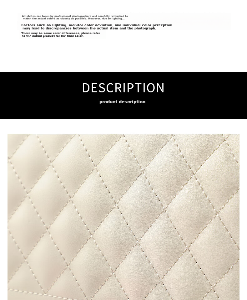 C.BANNER Leather Handbag, Women's Quilted Chain Bag, Shoulder Crossbody Small Square Bag, Brand Birthday Gift for Girlfriend on May 20 8