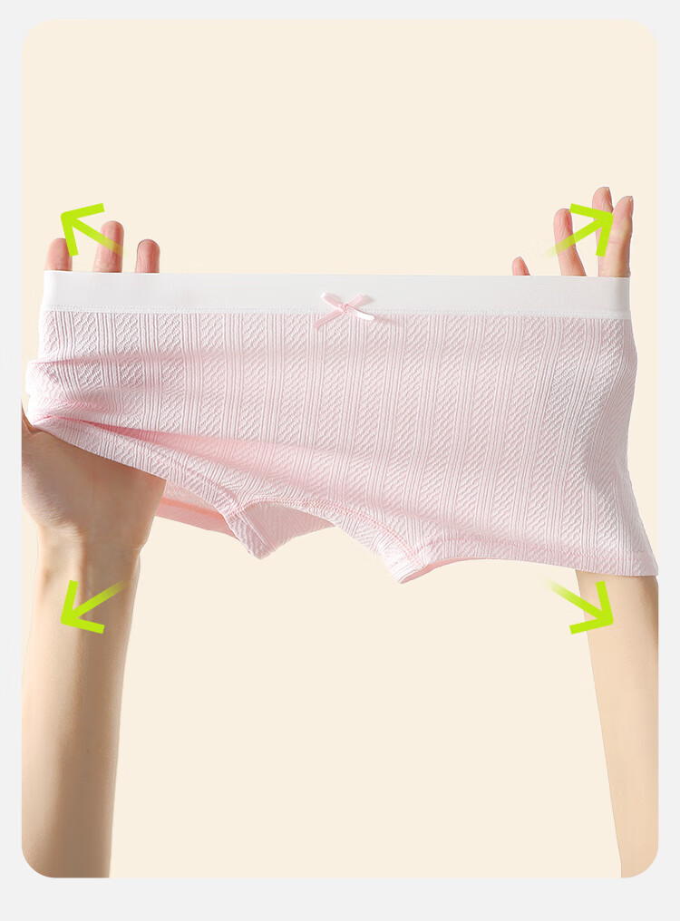 YUZHAOLIN Girls' Cotton Boxer Briefs, 100% Cotton Crotch, Antibacterial, Comfortable Shorts for Girls, Baby Underwear, No Wedgie 9