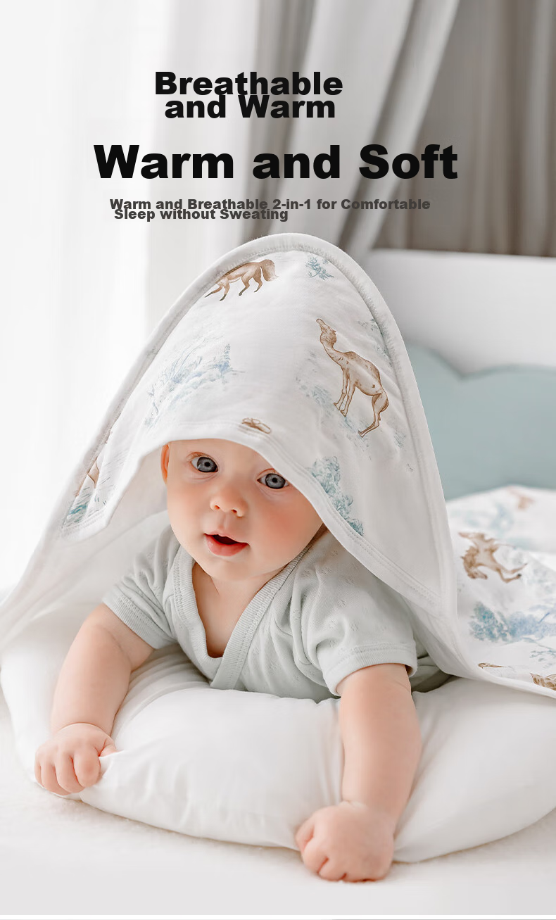 EMXEE Baby Swaddle, Spring And Summer Newborn Pure Cotton Class A Wrap Blanket, Infant Swaddling Cloth, Newborn Swaddle Blanket, 90*90cm 9