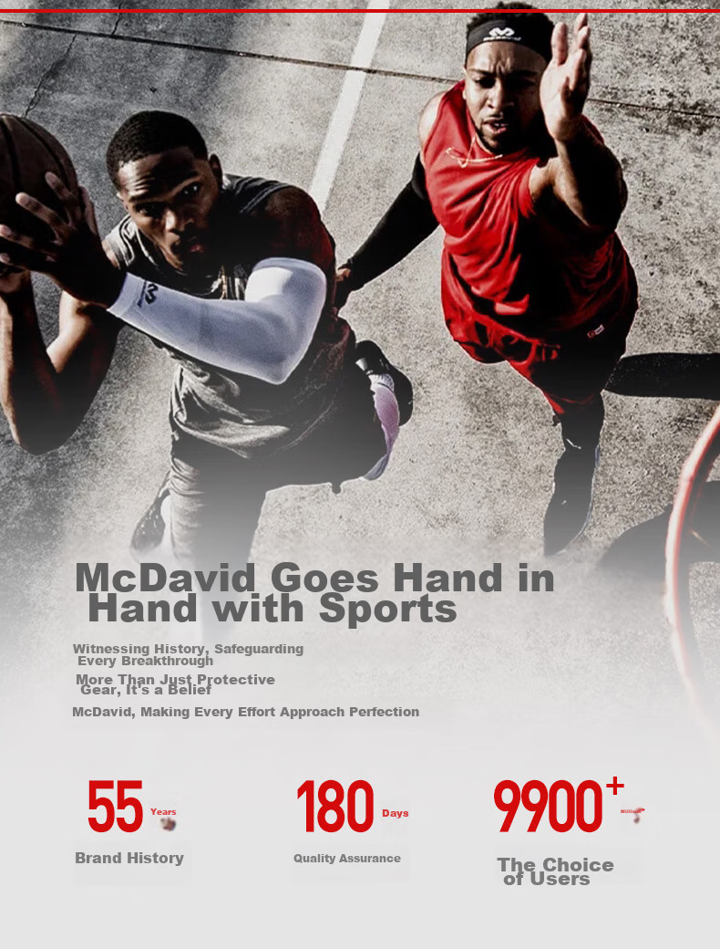 McDavid High-Elastic Lightweight Breathable Support Sports Waist Belt for Fitness, Squats, Basketball, Badminton, Back Support 493 M Size 2