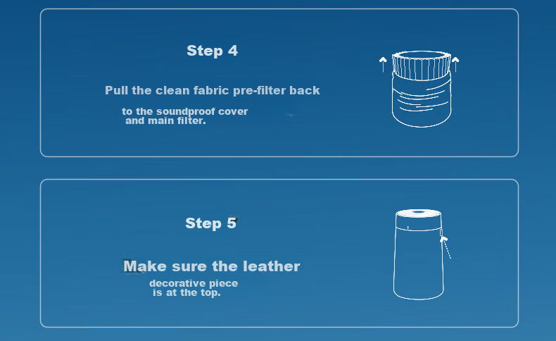 Blueair Air Purifier Filter Cartridge, Compatible with 3650i Pre-Filter, Multiple Colors Available, Washable, Lake Green [Accessory] 8