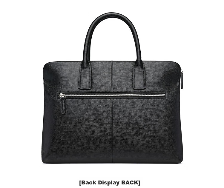 Goldlion Leather Briefcase, Top-Grain Cowhide Handbag, Business Men's Bag, Large Capacity Laptop Bag, Birthday Gift 18