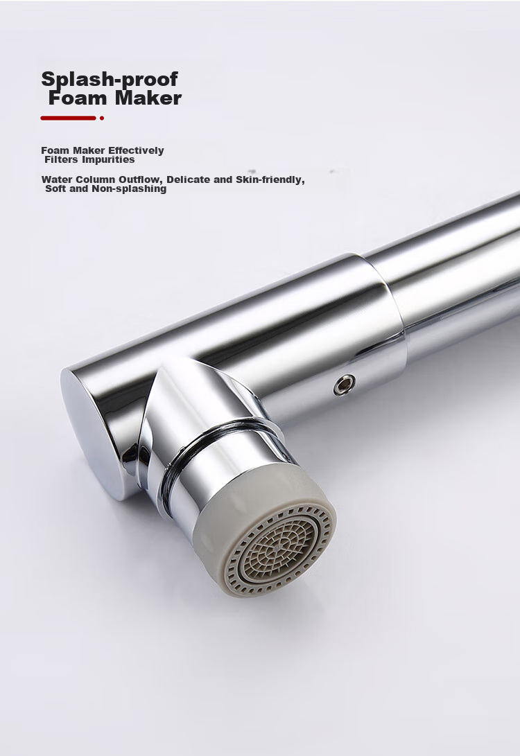 Larsd Wall-Mounted Kitchen Faucet, Hot And Cold Rotatable Sink Mixer Tap for Balcony, LD75032 9