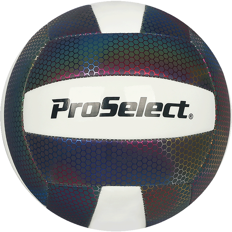 ProSelect Volleyball, Cool Reflective Professional Machine-Stitched, Student High School Entrance Exam Training, Size 5 Hard Volleyball, GV434M