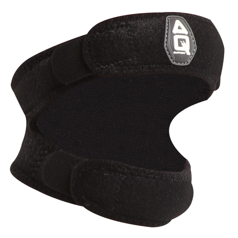 AQ Patellar Strap Knee Brace for Men And Women, Protective Band with Double Compression Support, Black, Single Pack, 52501L/XL