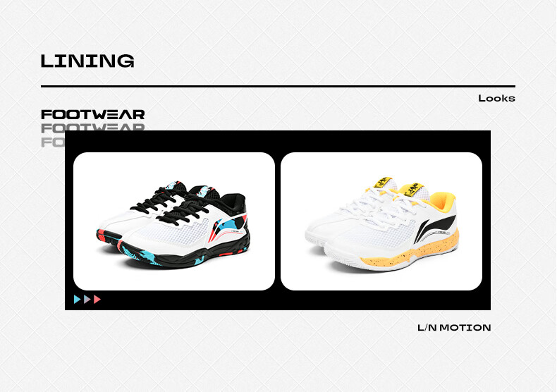 Li-Ning Badminton Shoes, Didi Feixing 3 Junior, Boys And Girls Training Shoes, Wear-Resistant Sports Shoes 2