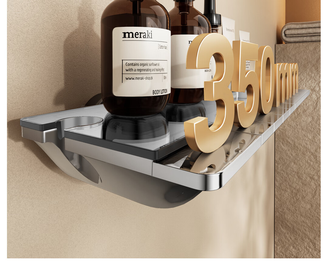 JOMOO Shower Set with Brass Piano Key Design, Descaling, Waist And Back Sprays, Massage Function, Constant Temperature, SPA Shower System 26192-695/1B 42