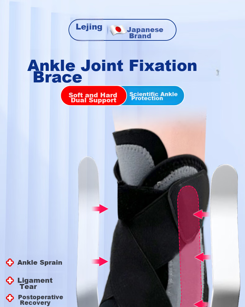 Lejing Medical-Grade Ankle Brace for Sports Injury Recovery, Professional Anti-Sprain Achilles Tendon Fracture Splint And Support 1