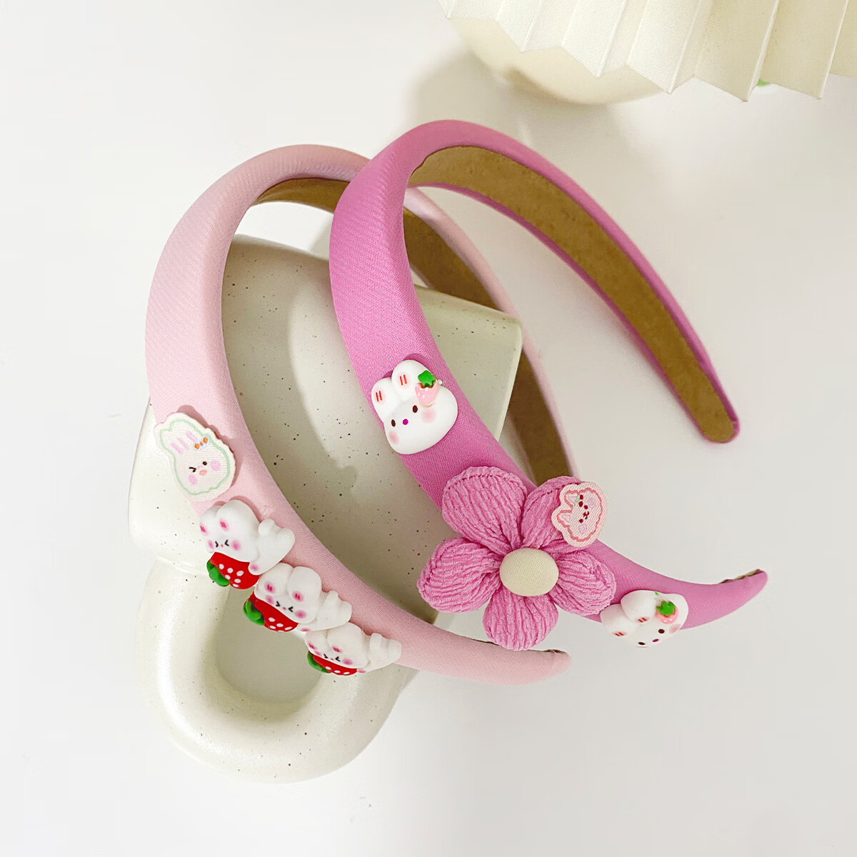 CHIMERA 2-Piece Kids Headband Set Sweet Princess Cartoon Hairbands Hair Accessories for Girls Children's Day Gift June 1