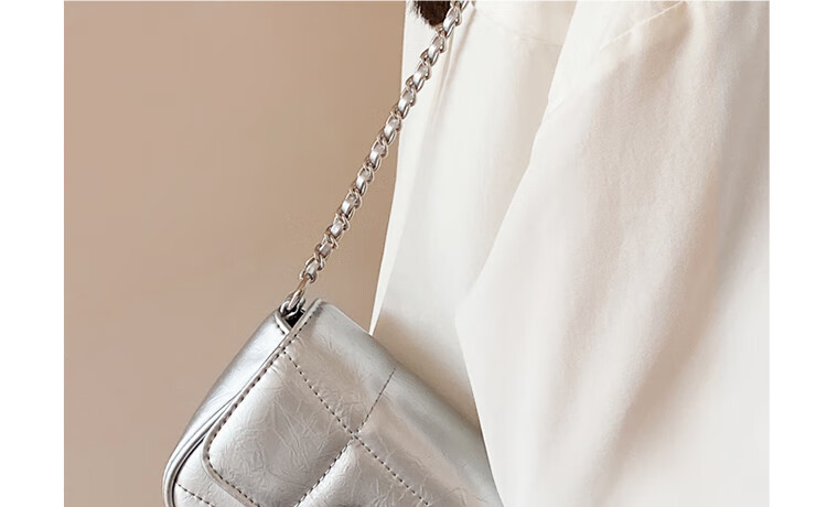 Mood New Versatile Chain Crossbody Bag, Light Luxury Niche High-End Exquisite Commuter Underarm Bag, Birthday Gift for Wome 4