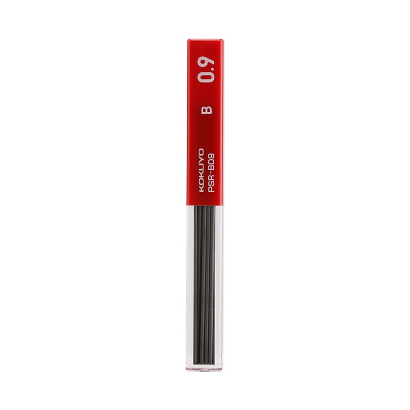 KOKUYO Imported 0.9mm Mechanical Pencil Lead, for Students' Exams And Writing, Drawing, Anti-Breaking, Replacement Lead Refill, One Tube, PSR-B09