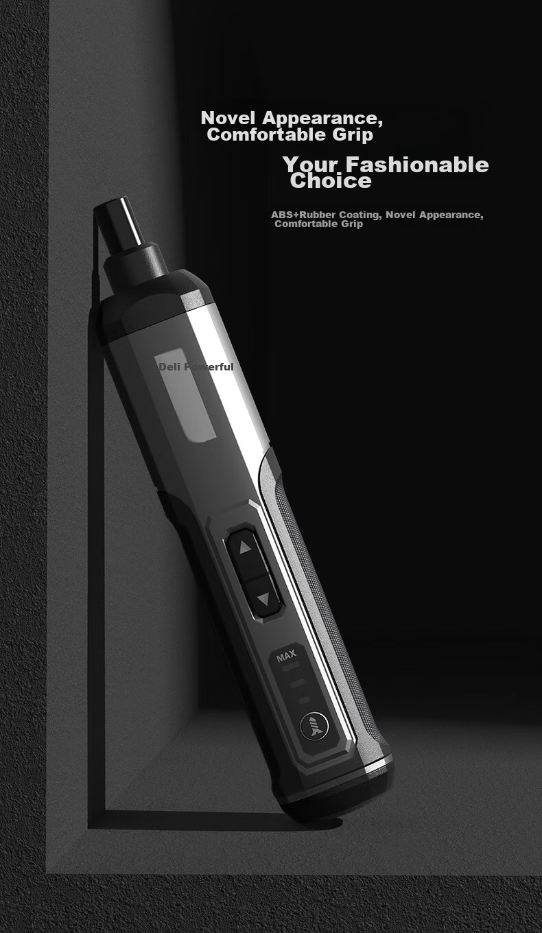 Deli Electric Screwdriver, Compact Household Screwdriver, Rechargeable Repair Tool Set, Screwdriver Machine 5