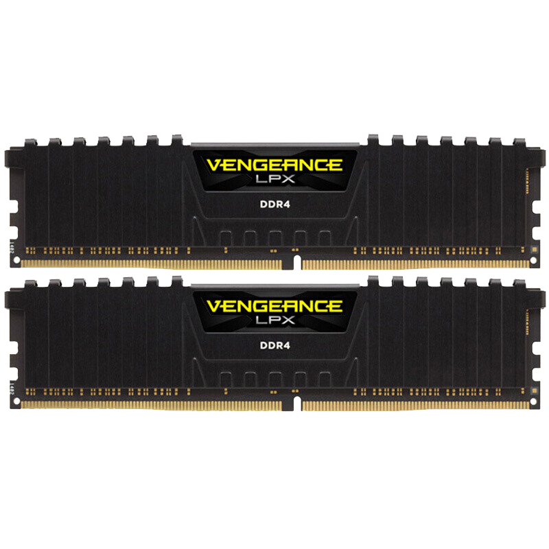 USCORSAIR 32GB (16G×2) Kit, DDR4 3200, Desktop Memory Module, Vengeance LPX Gaming RAM, C16
