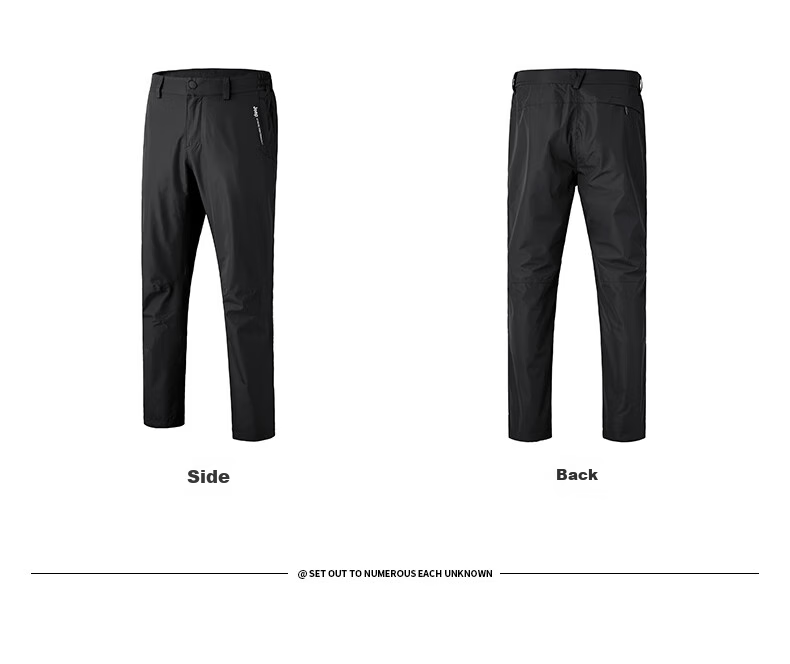 Jeep Men's Outdoor Windproof Warm Fleece Pants, Breathable Moisture-Wicking Durable Hiking Climbing Fleece Trousers for Me 25