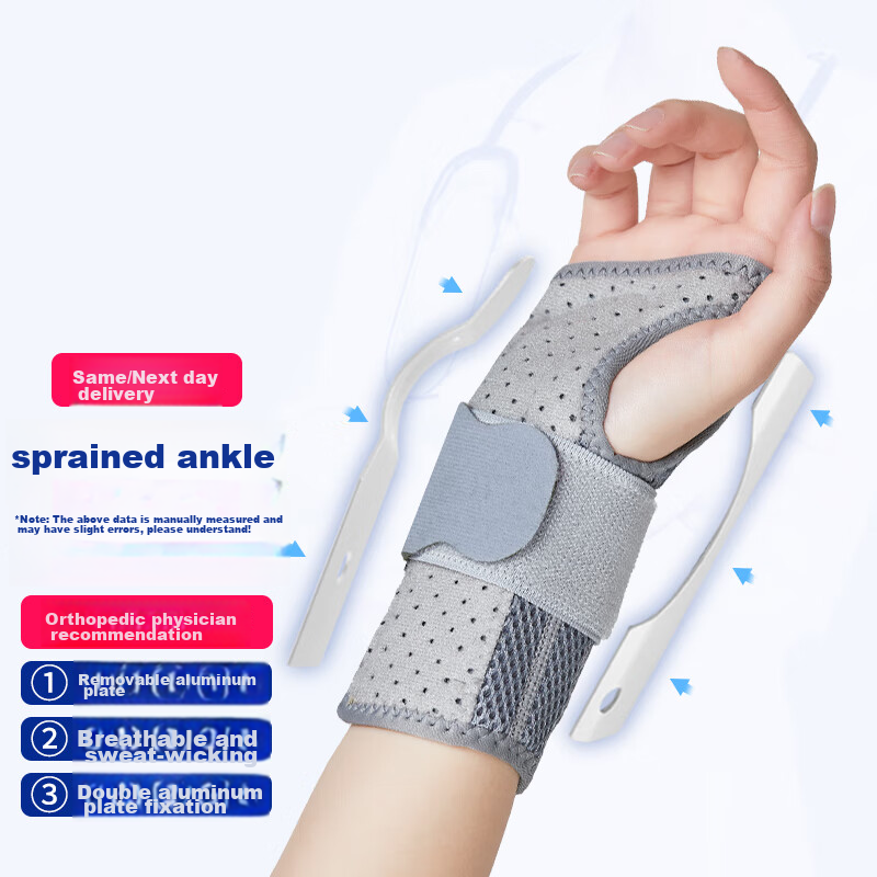 LAC Splint Brace for Wrist Joint Fixation, Right Hand Single Piece