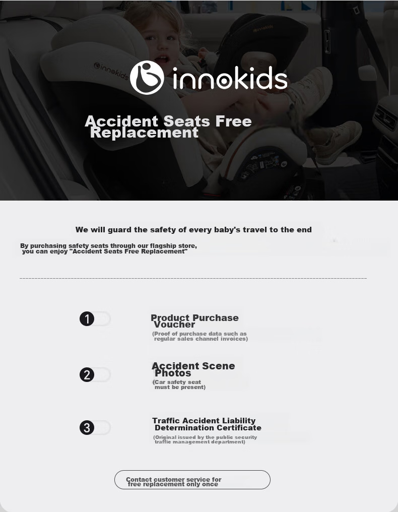 Innokids Child Safety Car Seat, Suitable for Ages 0-4 Ventilated And Heated, 360° Rotation, I-Size Certified, IK16N Black 29