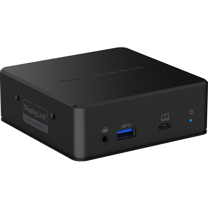 BELKIN Apple M Chip Computer Dock, Macbook Dual-Screen Expansion, HDMI/USB Gigabit Ethernet Port Audio Output, Eight-In Expansion, Compatible with Thunderbolt