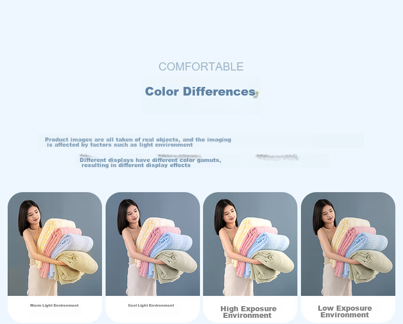 Hengyuanxiang Pure Cotton Traditional Towel Blanket, Single Person Class A All-Cotton Maternity Grade Towel, Nap Blanket, Air Conditioning Summer Cool Quilt for Summer 17