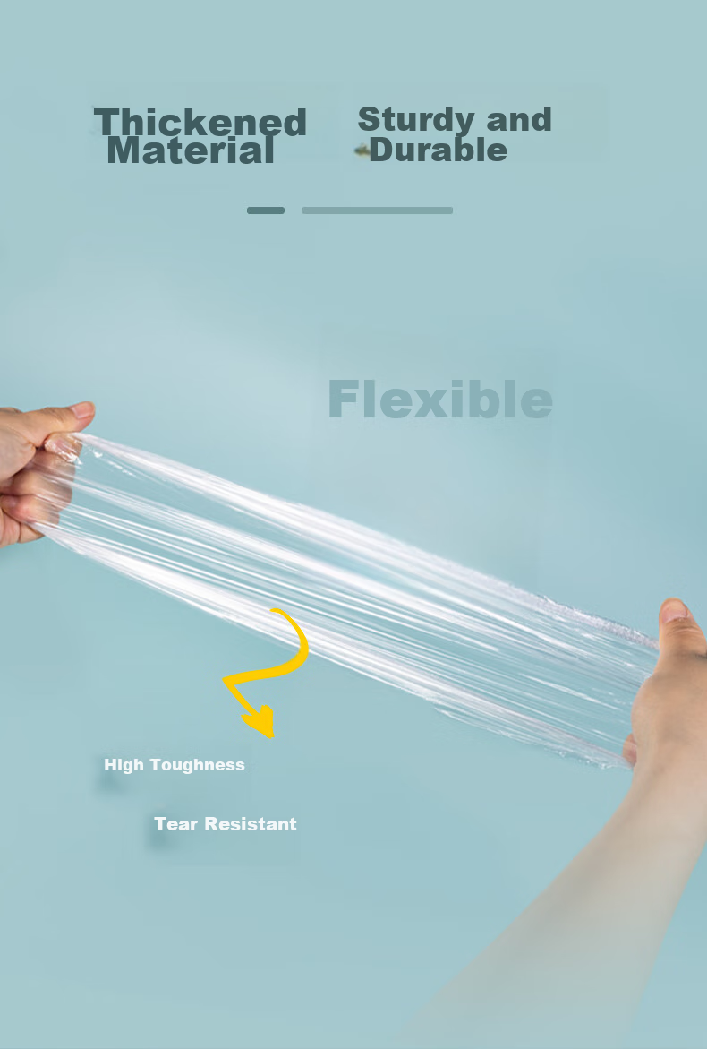 Yunlei Disposable Shower Caps, Boxed, Extra Large, Waterproof And Oil-Proof, Hair Cover, Hair Dye Cap, 80 Pieces Per Box 2