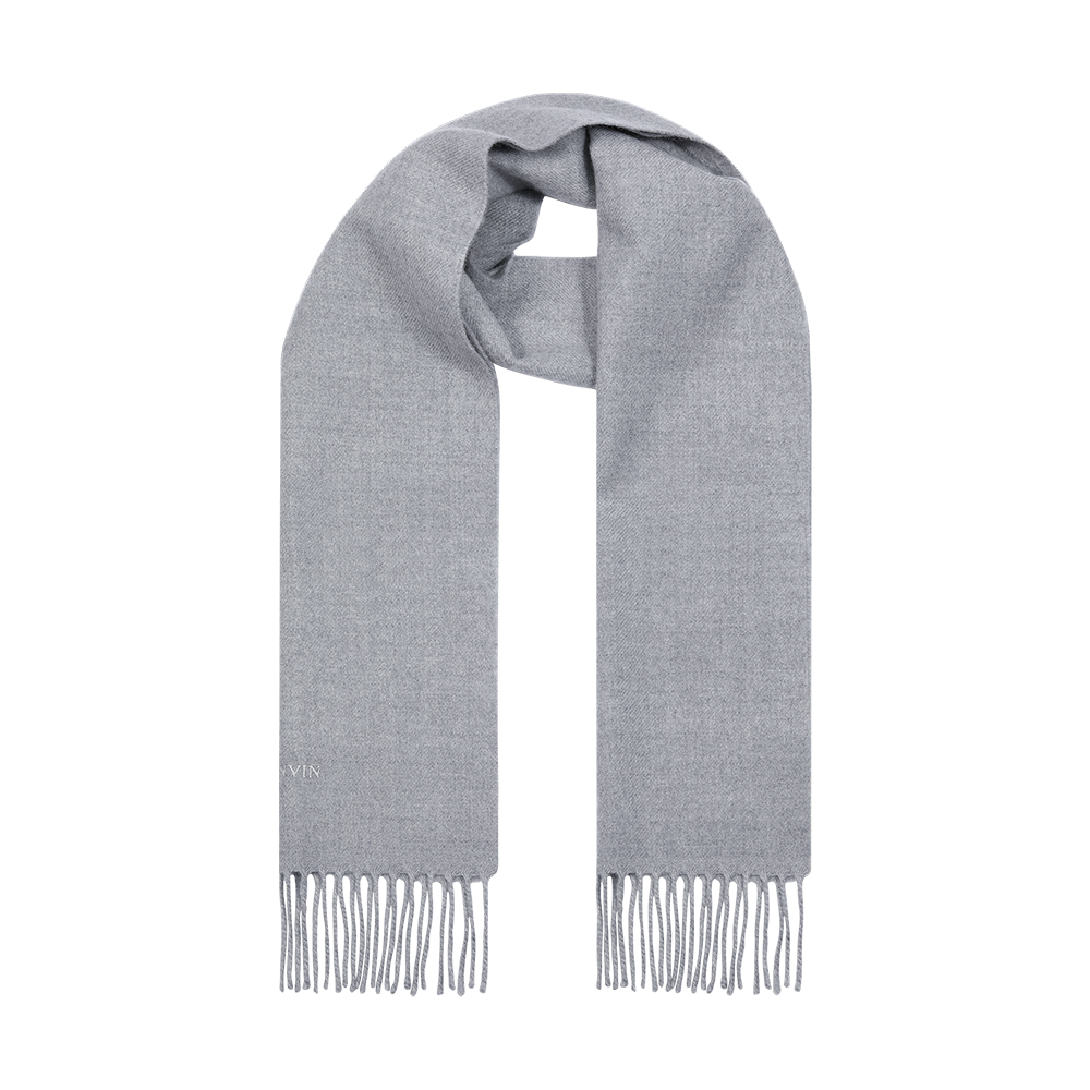 【lanvin围巾】浪凡 lanvin 羊毛围巾男女士秋冬百搭保暖时尚休闲流苏