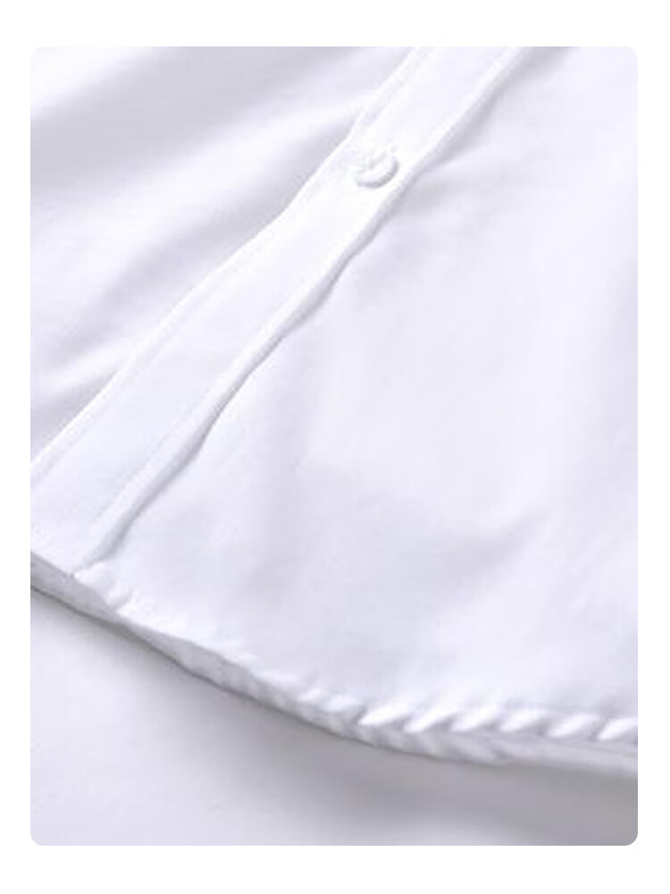 LUOBOBEIBEI Children's Shirt, Summer Boys' Korean Style Turn-Down Collar Shirt, Fashionable Undershirt for Young Children, White-1, 130 4