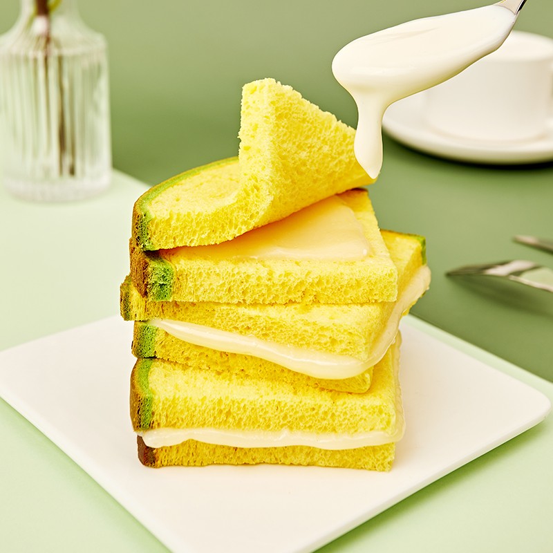 a1哈密瓜吐司400g面包早餐食品休闲零食早餐手撕点心礼盒儿童整箱