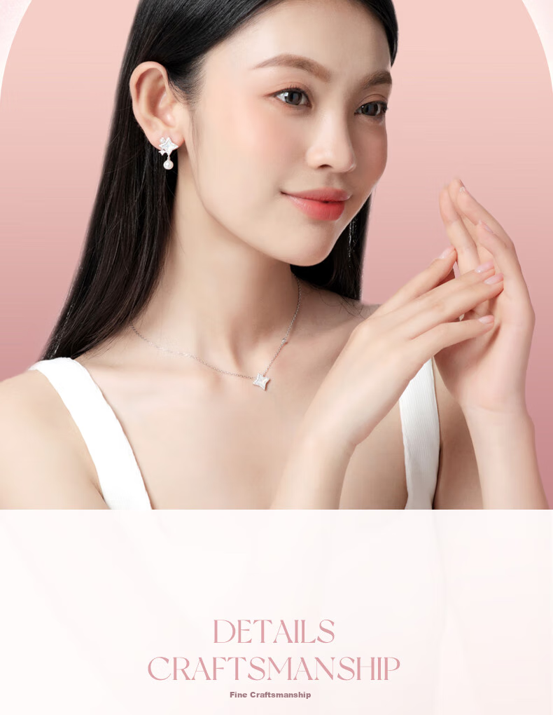 Fanci Radiant Necklace, Women's Silver Jewelry, Fashionable Accessories, Luxurious Feel, Birthday Gift for Wome 12