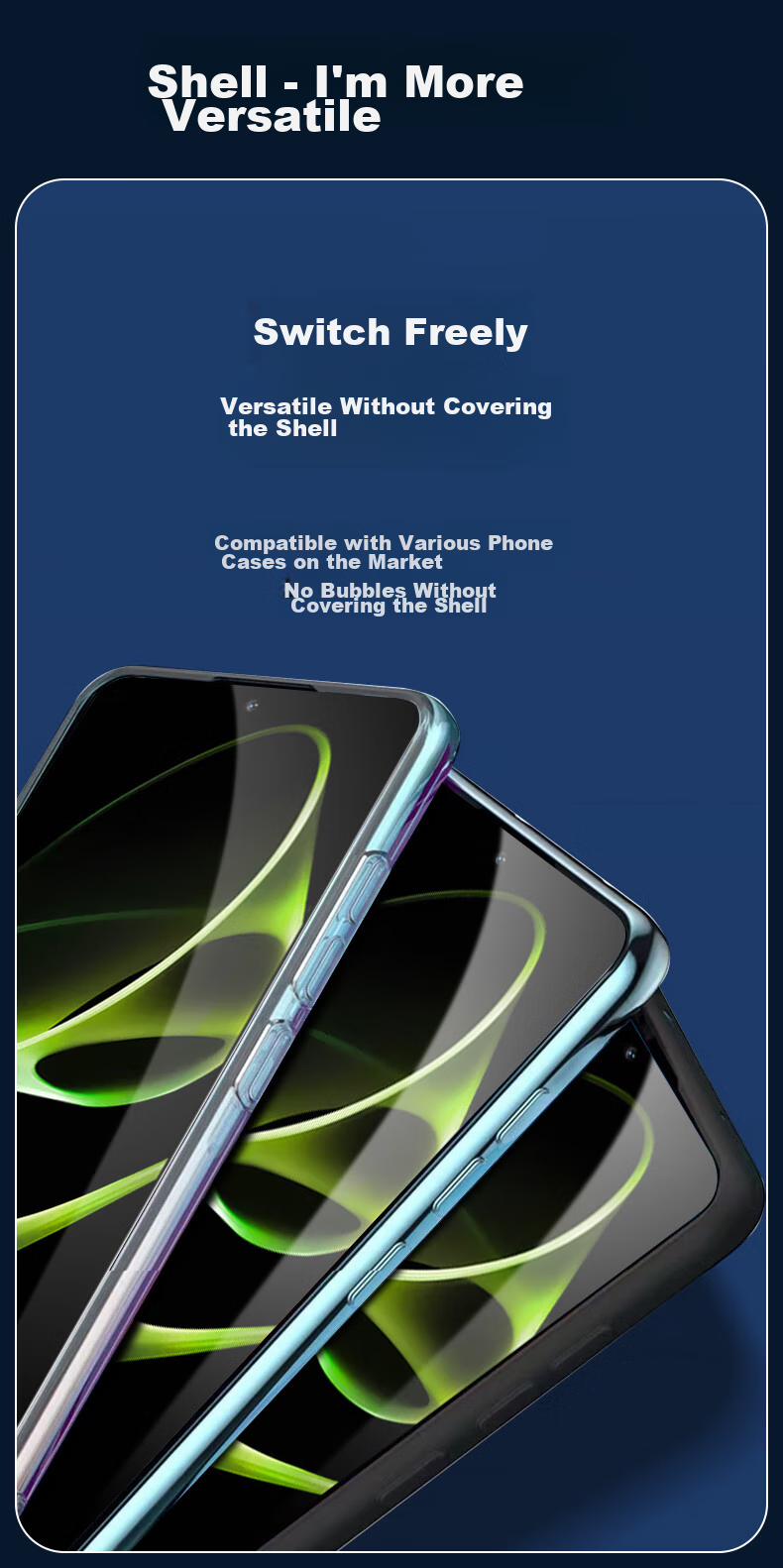 KOOLIFE Tempered Glass Screen Protector for Honor X40GT, Full Coverage High Definition Ultra-Thin Front Film for Huawei Honor X40GT Phone, Shatterproof Anti-Scratch Fingerprint Resistant Glass 16