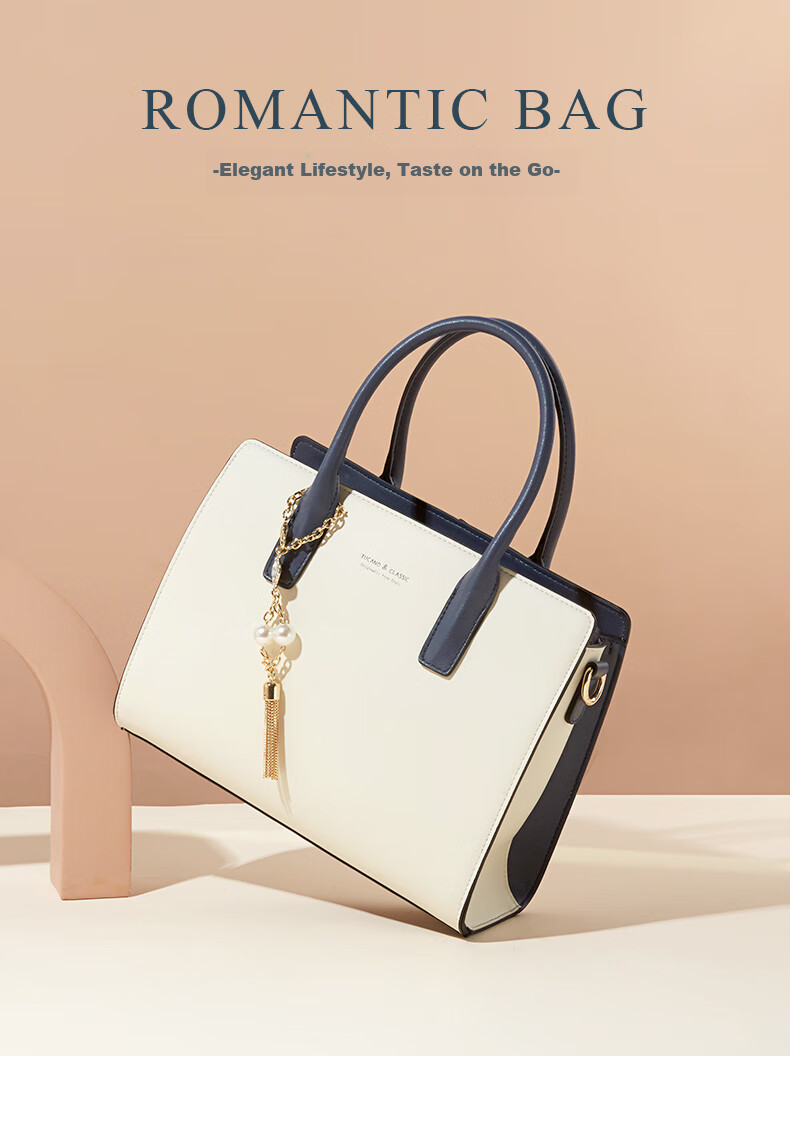 TUCANO Women's Handbag, 2026 New Cowhide Leather Tote Bag, Light Luxury Kelly Bag, Ladies' Shoulder Crossbody Bag, Birthday And 520 Gift 1