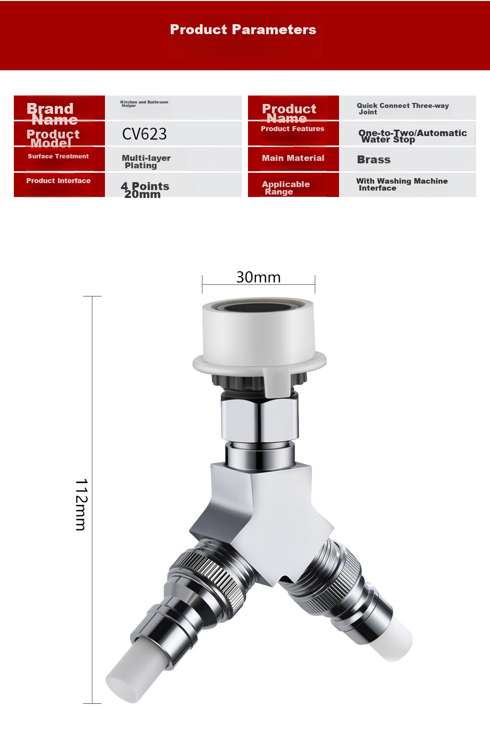 CVBAB Toilet Seat Offset Adapter 10CM Drain Pipe Relocation for 110MM Diameter CV-Y100 18