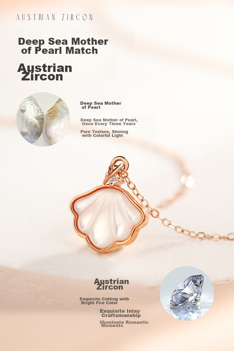 MANHE S925 Silver Necklace for Women, 2026 New Style, Luxurious High-End Feel, Practical Birthday Gift for Wife Or Girlfriend 5