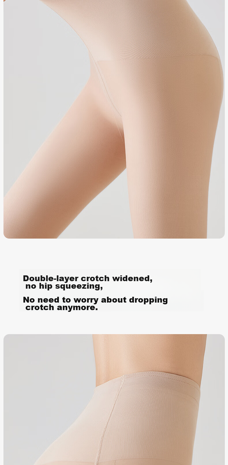 BONAS 2026 New Bare Leg Effect Double-Layer Stockings for Women, Autumn And Winter Base Layer Pants, Fleece-Lined Warm Thick Seamless Skin-Transparent Pantyhose 16