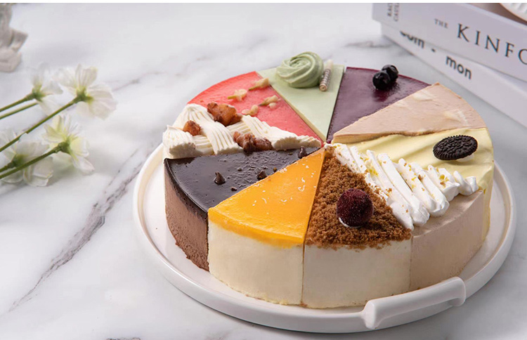 芙瑞多十拼慕斯混合口味850g生日蛋糕冰淇淋口感甜品送女友送女朋友