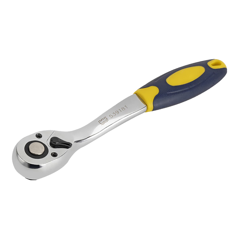 Great Wall Ratchet Wrench Large Offset Handle Quick Ratchet Socket Wrench 12.5mm 72 Teeth Auto Repair Tool 539181