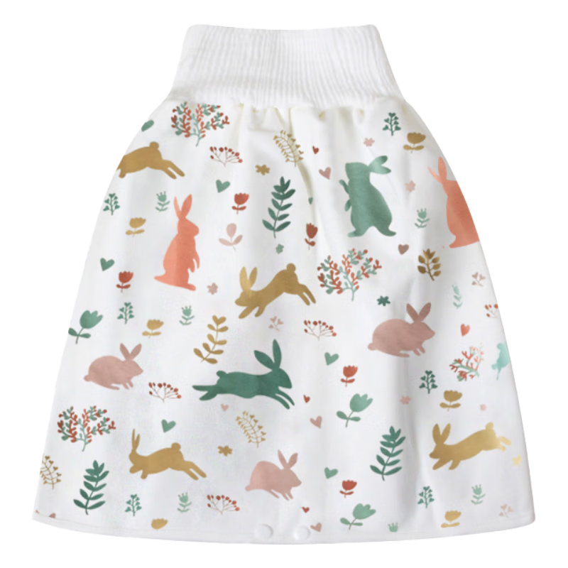 9I9 Baby Diaper Cover, Pure Cotton Washable Diaper Pad, Waterproof High-Waist Breathable Diaper, Leak-Proof A004