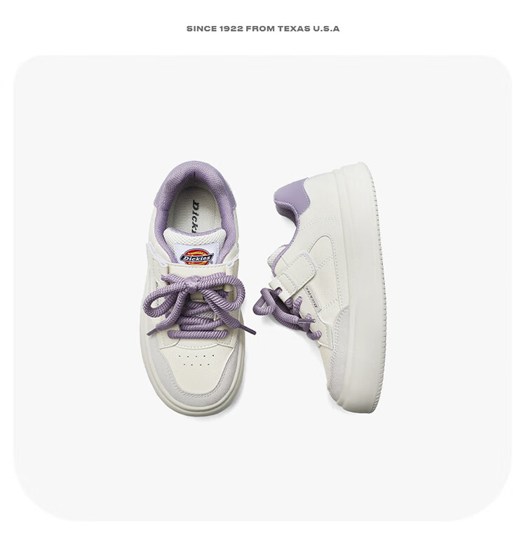 Dickies Children's Canvas Shoes, New Spring And Summer Style for Girls, Casual Shoes with Fleece Lining, Comfortable Training Shoes for Older Kids, Lightweight Versatile White Sneakers for Students 30