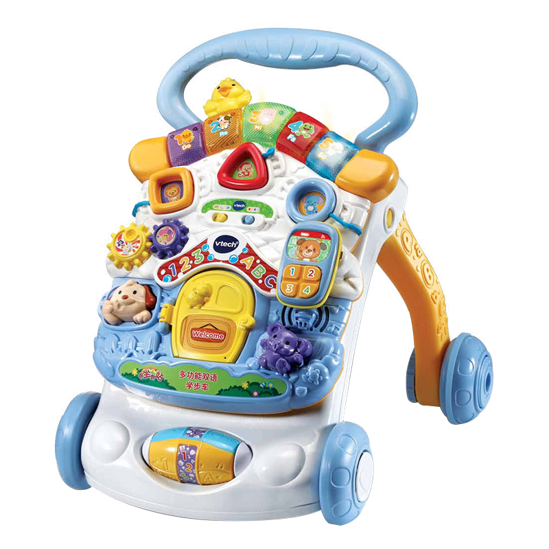 Vtech Kids Toy Animal Adventure Busy House Learning Board Early Education Educational Six-Sided Baby Boy Girl Birthday Gift