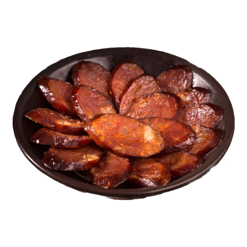 杨大爷烟熏四川特产腊肠全肉腊味双椒香肠1斤装500g