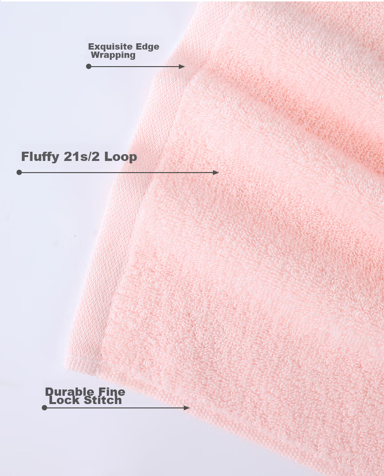Grace 7A Grade Children's Pure Cotton Antibacterial Square Towel, 3-Pack, Baby Pure Cotton Drool Bib, Face Towel, 34*34cm 20