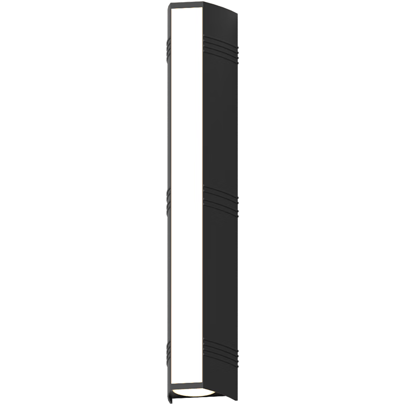 ZIDENG Outdoor Wall Light, Waterproof Garden Light, Entrance Gate Balcony Light, LED Upper And Lower Illumination, Creative Double-Headed Simple Exterior Wall Lamp