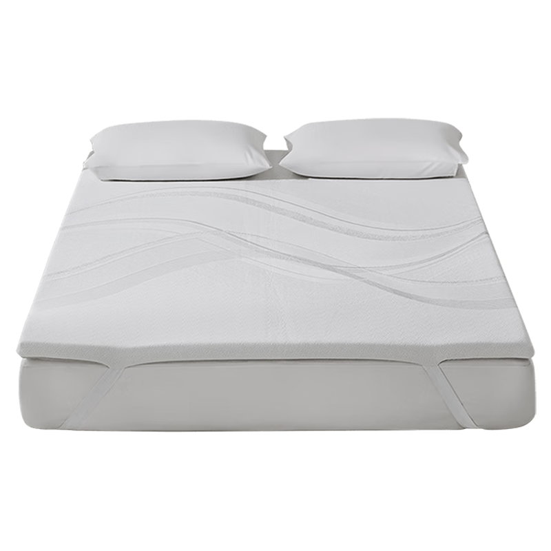 LOVO Luolai Shenghuo Memory Foam Mattress, Soft Tatami Double Foldable Bed Pad, 180*200cm, White