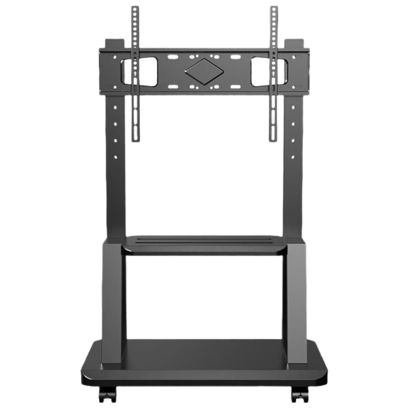 Muhouyingxiong 32-75 Inch Mobile TV Stand, Floor Cart for TV, Video Conference TV Stand, Movable Mounting Bracket, Upright Advertising Machine Rack Cart