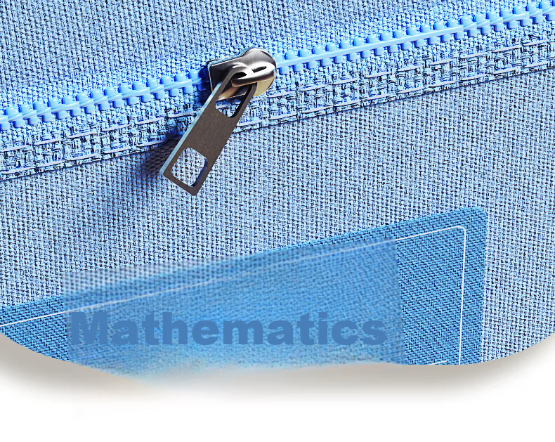 Jinzhi A4 Double-Layer File Folder, Subject Classification File Bag, Book Bag, Elementary School Student 3D Canvas Subject Classification Bag, Homework Zipper Bag, Textbook And Exam Paper Storage Bag, School Supplies Bag - Chinese Language 26