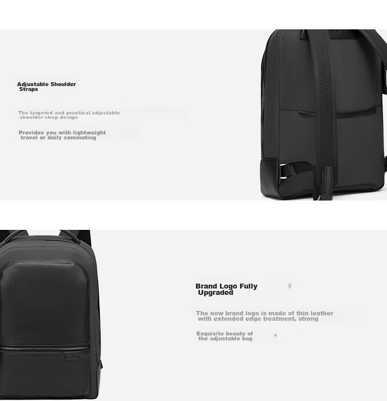 TUMI HARRISON Series Men's Business Travel High-End Fashion Backpack 06602011GT Graphite 9