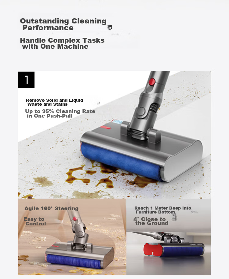 DYSON V12n Detect Slim Nautik Absolute Vacuum And Mop Combo, Cordless Handheld High-Suction All-In Cleaner for Pets, Dust Mites, Wet And Dry Cleaning 3